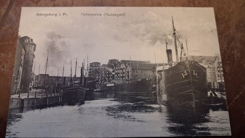 Königsberg hafenpartie - ak,